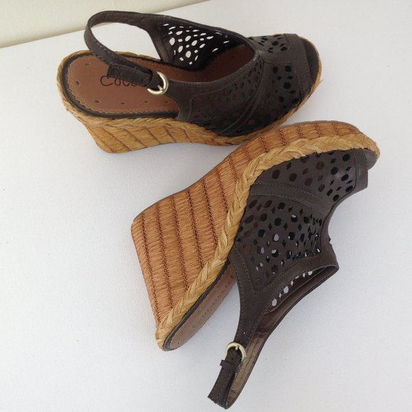 Coconuts by Matisse Ventana Wedge Sandals size 10 - Picture 3 of 16